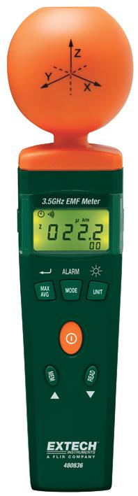 EXTECH INSTRUMENTS 480836 Medidores De Intensidad De Campo RF