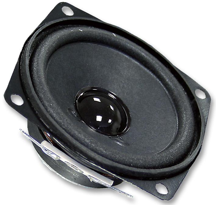 VISATON 66mm dia 5W nom Full Range Speaker Driver, 4Ω, 130 → 20000 Hz