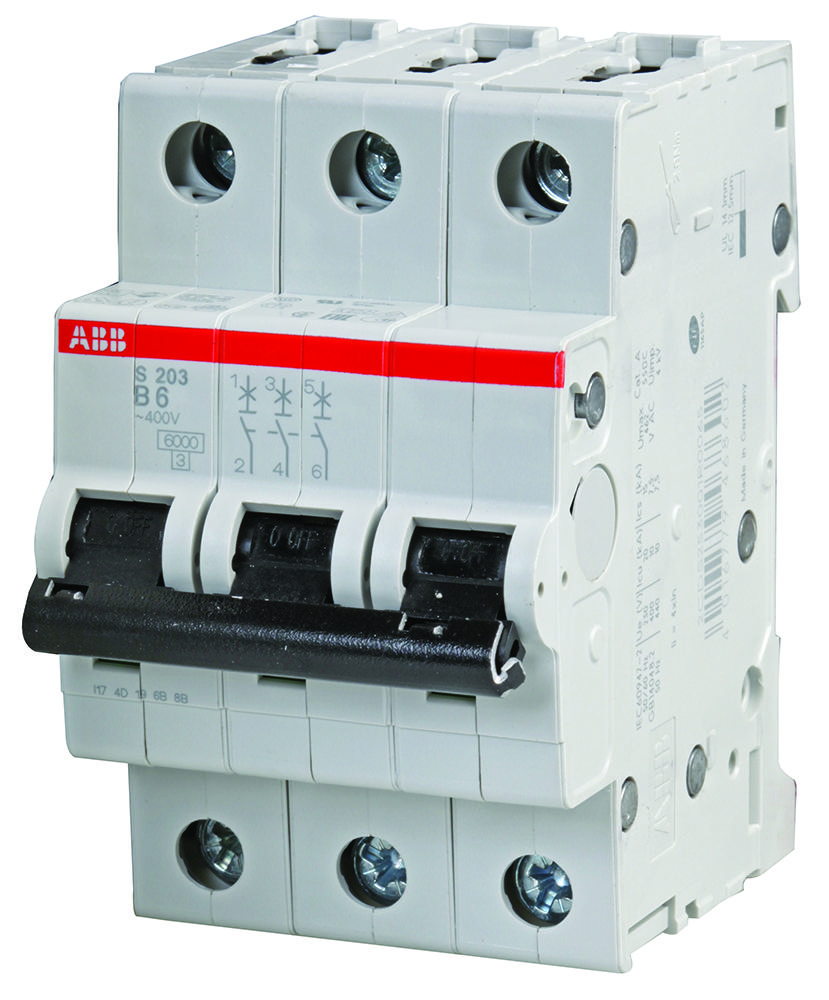 ABB S203-B6 Disyuntores Magnetotérmicos