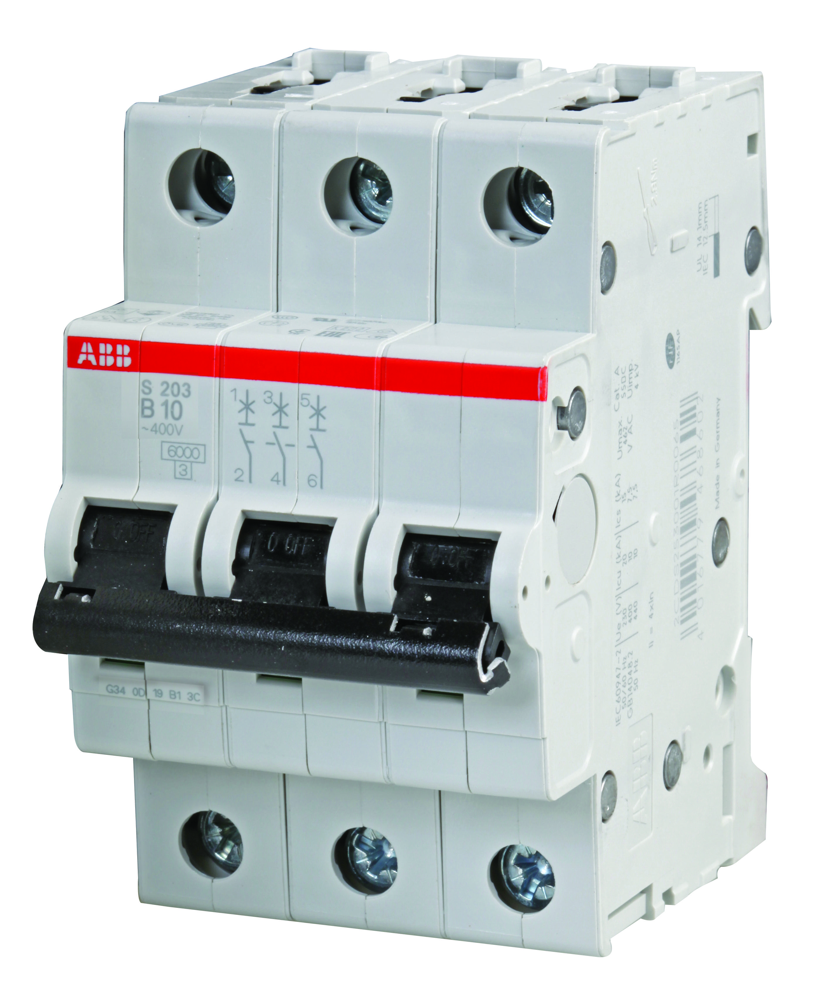 ABB S203-B10 Disyuntores Magnetotérmicos