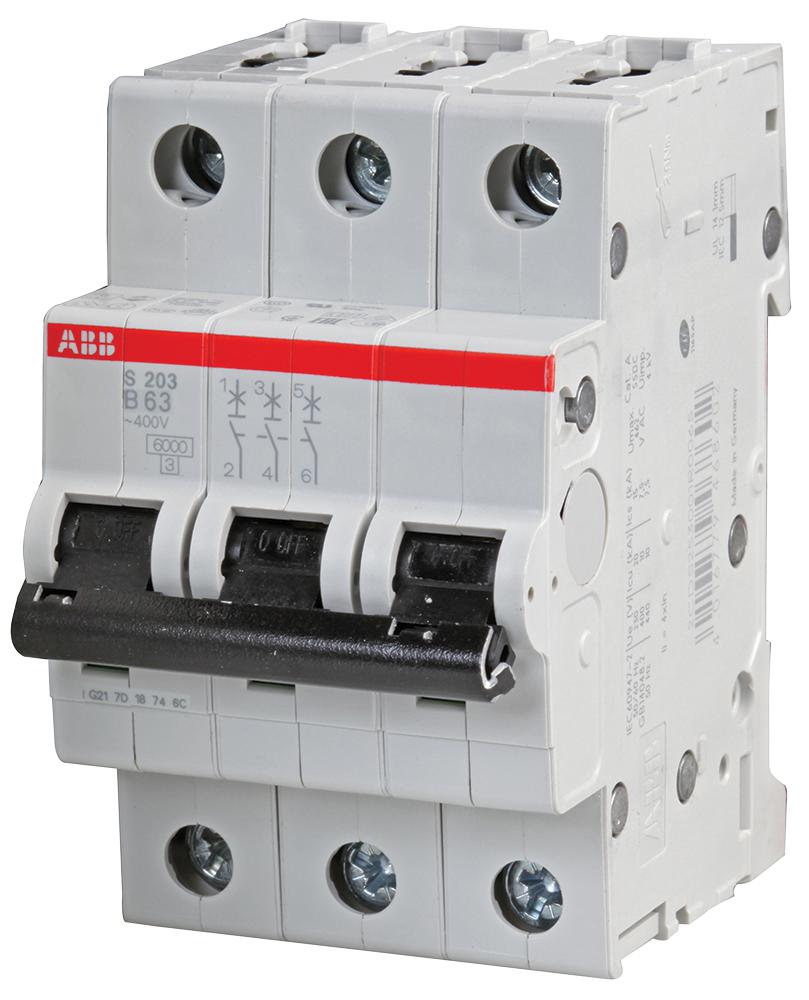 ABB S203-B63 Disyuntores Magnetotérmicos