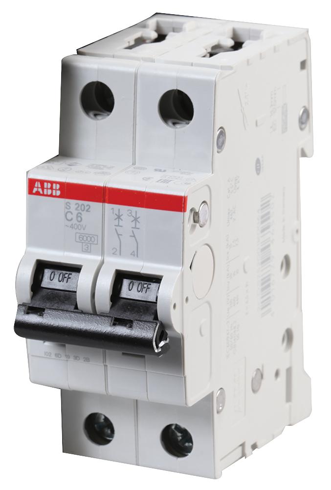 ABB S202-C6 Disyuntores Magnetotérmicos