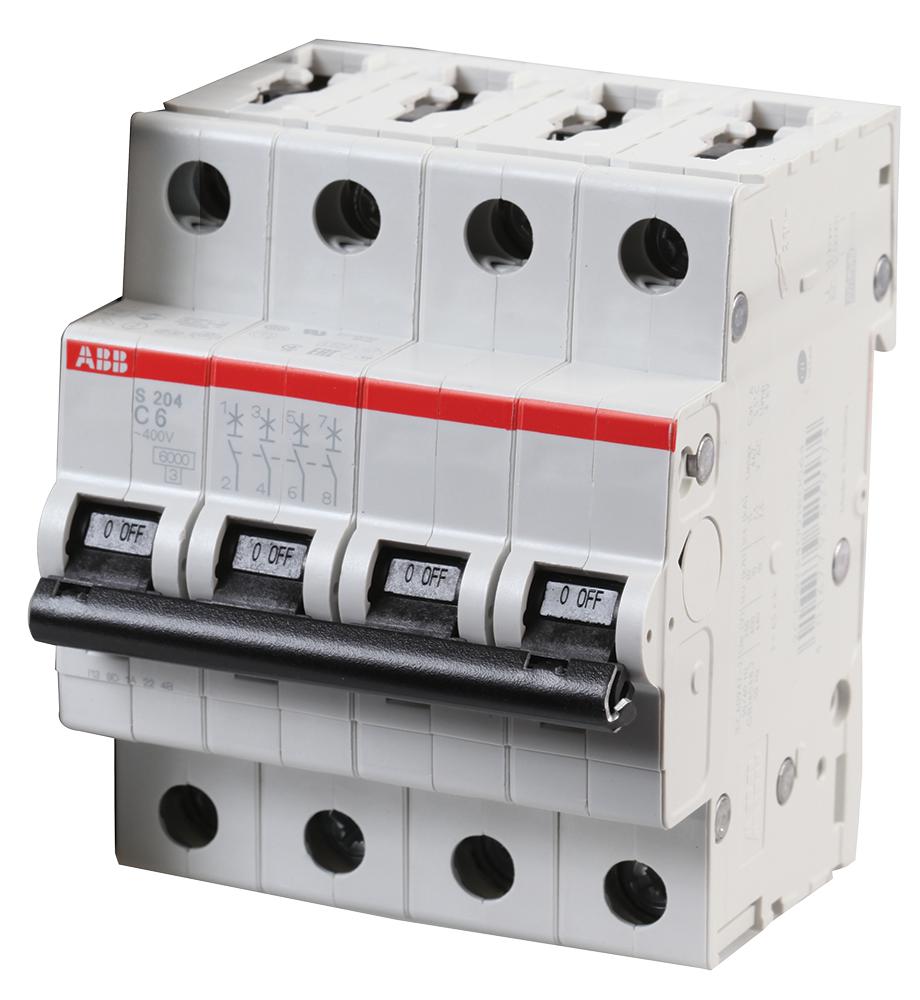 ABB S204-C6 Disyuntores Magnetotérmicos