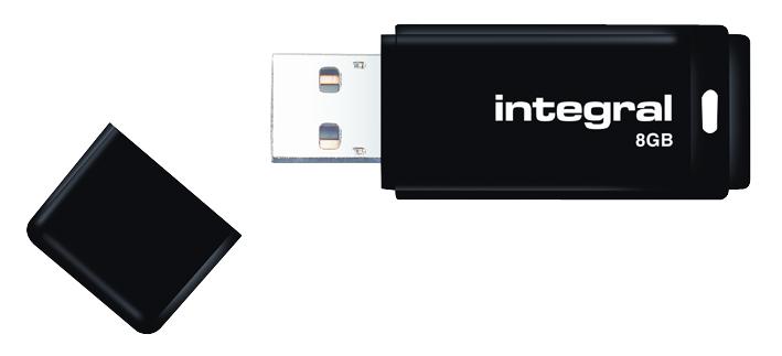 INTEGRAL INFD8GBBLKNRP Dispositivos USB / Flash