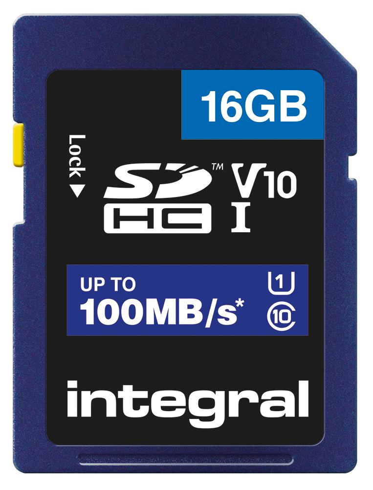 INTEGRAL INSDH16G-100V10 Tarjetas De Memoria Flash