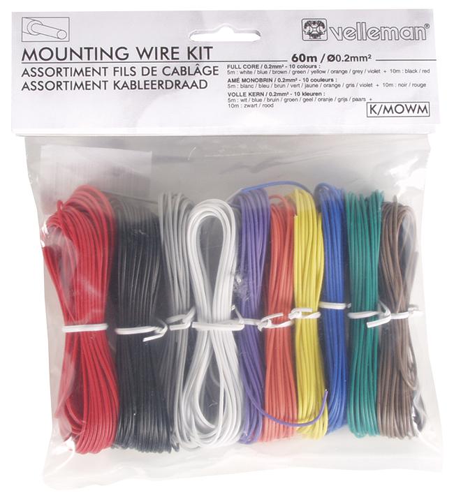 VELLEMAN K/MOWM Surtidos De Cables