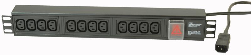 POWERDATA TECHNOLOGIES H15UIEC/12/C14 Regletas De Distribución Eléctrica