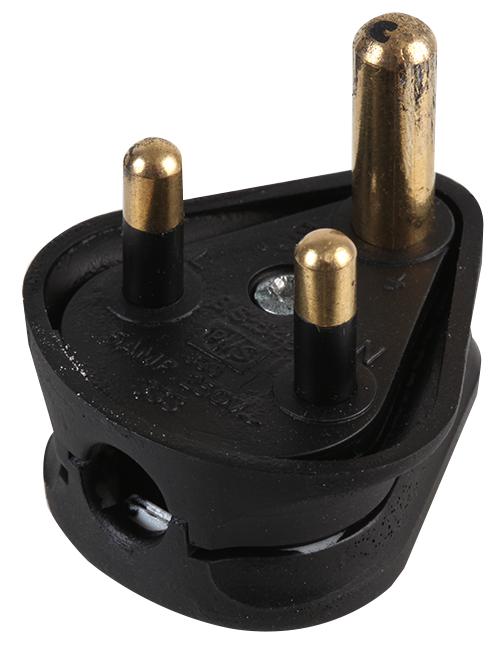 PRO ELEC 5A PLUG BLACK Enchufes De Alimentación Estándar