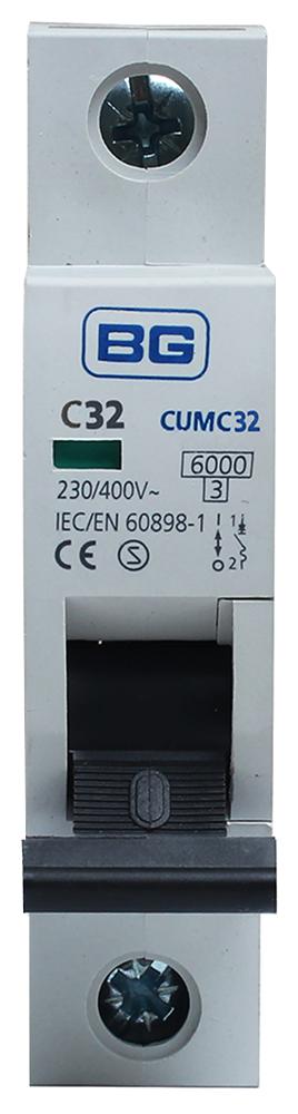 BG ELECTRICAL CUMC32-01 Disyuntores Magnetotérmicos