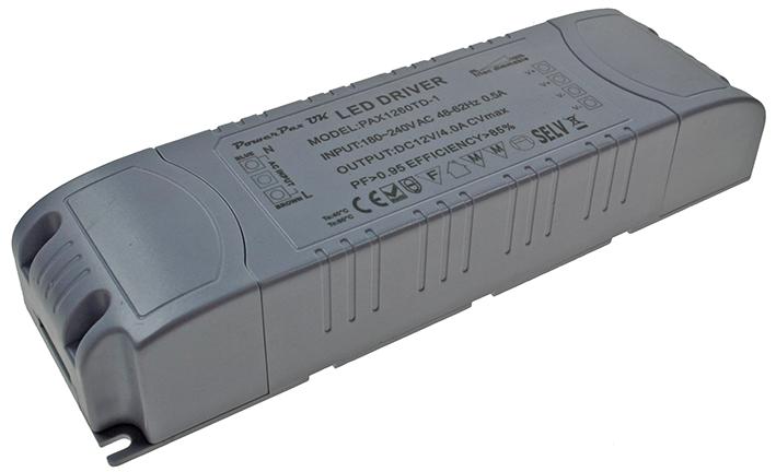 POWERPAX PAX1260TD-1 Fuentes De Alimentación Para LED AC / DC