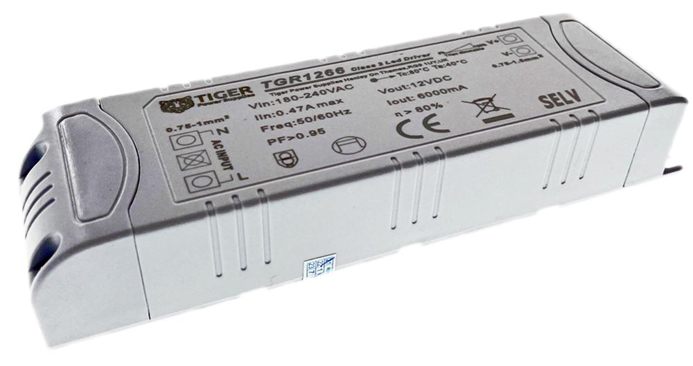 TIGER POWER SUPPLIES LED-DRIVER-12V-66W-DIM Fuentes De Alimentación Para LED AC / DC