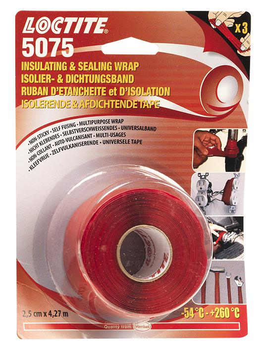 LOCTITE 5075 RED 4.25M X 25MM Cinta De Sellado