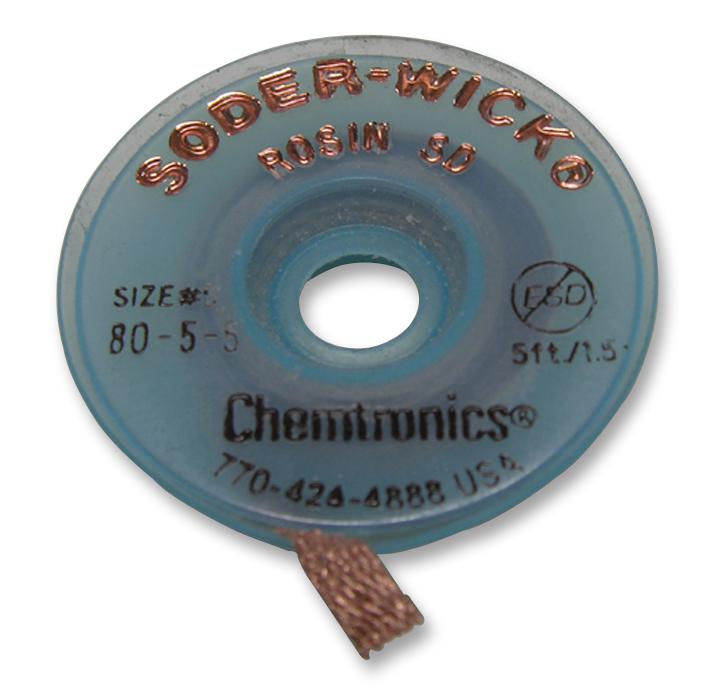 CHEMTRONICS 80-5-5 Trenza De Desoldadura