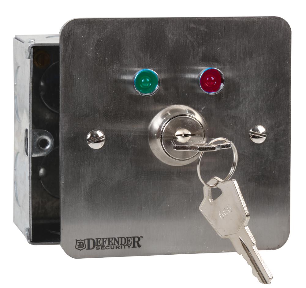 DEFENDER SECURITY DEF-0661-1/L Interruptores Con Llave