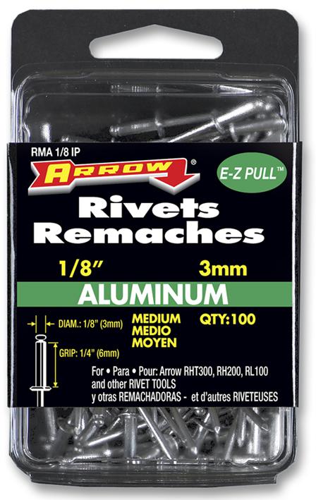 ARROW FASTENER RMA1/8IP Remaches De Metal