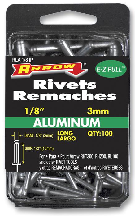 ARROW FASTENER RLA1/8IP Remaches De Metal