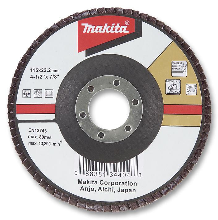 MAKITA D-27458 Discos Abrasivos De Aletas