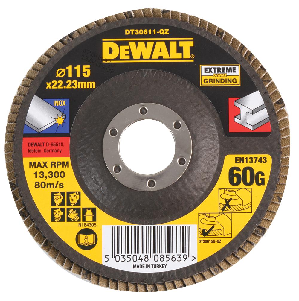 DEWALT DT30611-QZ Discos Abrasivos De Aletas