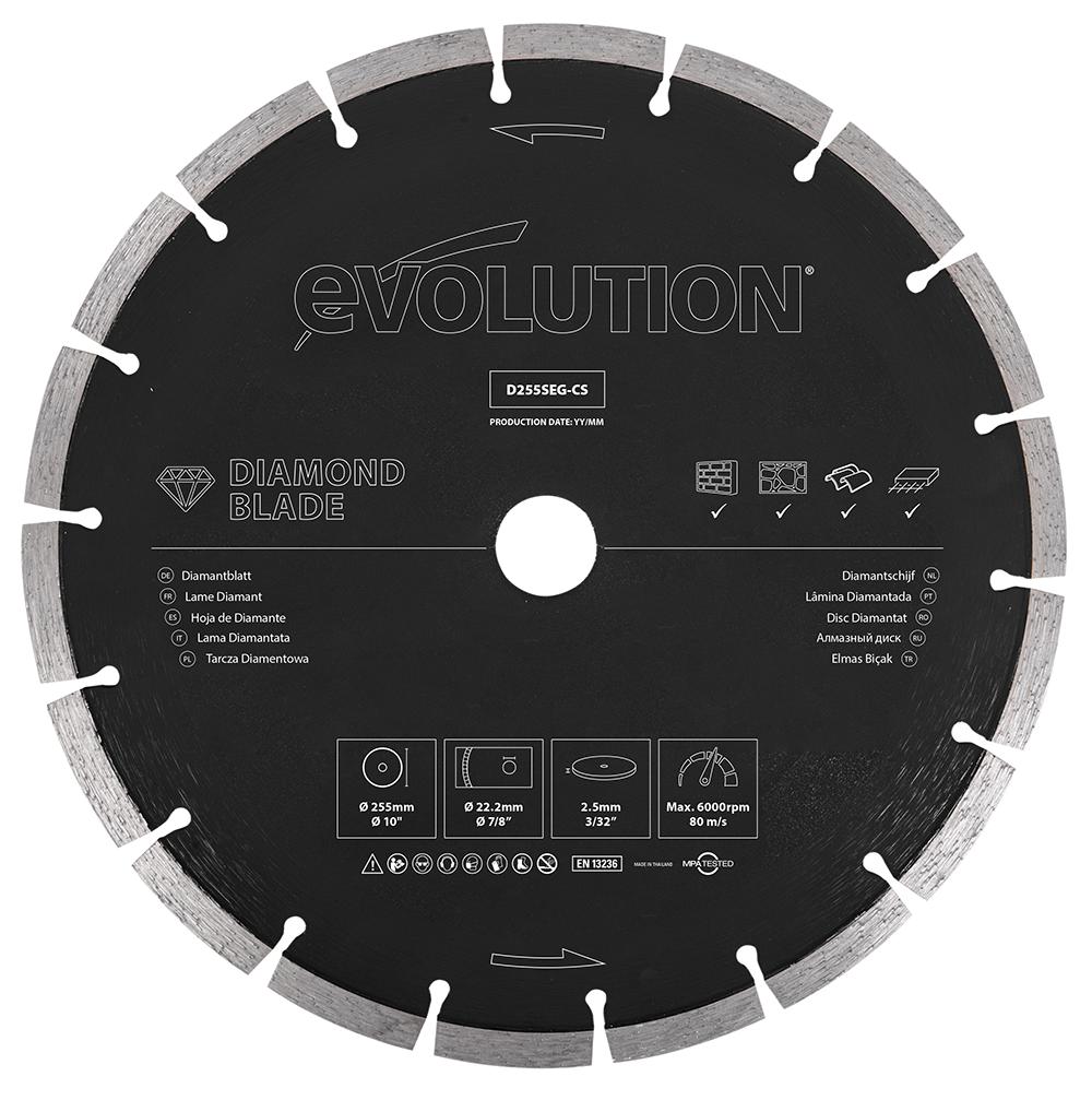 EVOLUTION D255SEG-CS Discos Abrasivos