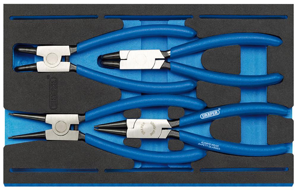 DRAPER TOOLS 63218 Juegos De Alicates Circlip