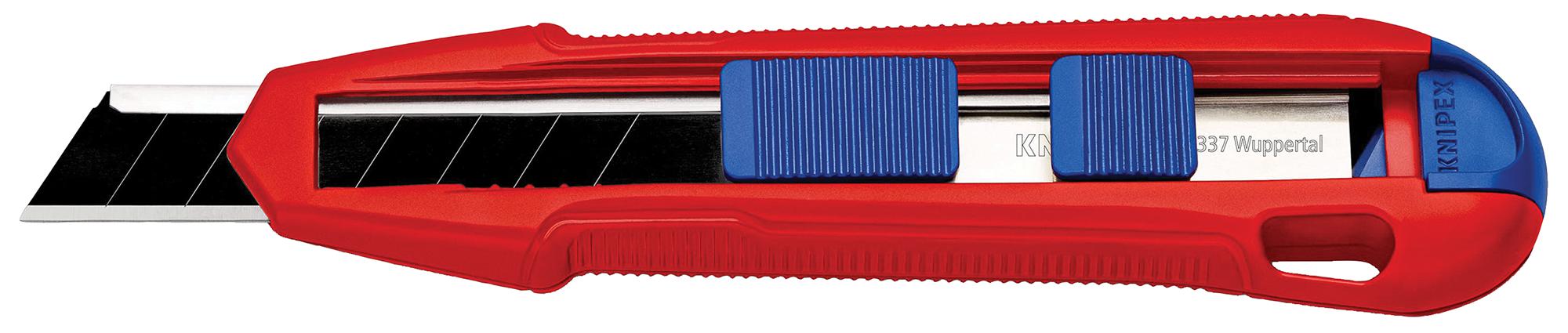 KNIPEX 90 10 165 BK Cuchillas De Hoja Retráctil