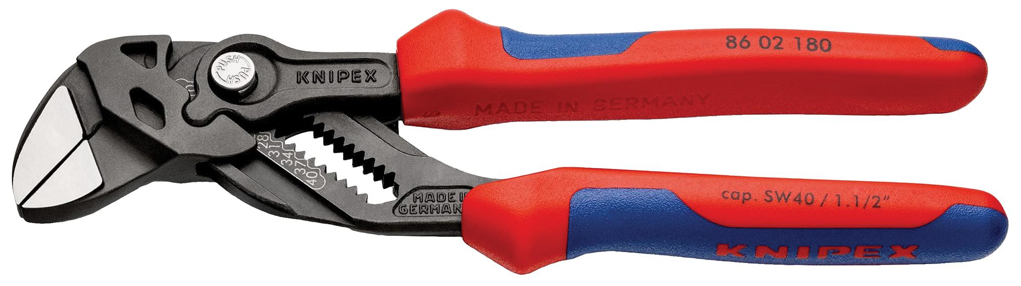 KNIPEX 86 02 180 Alicates Para Bomba De Agua Y De Junta Deslizante