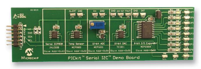 MICROCHIP PKSERIAL-I2C1 Placas Hija Integradas Y Módulos - DSPIC / PIC