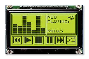 MIDAS DISPLAYS MC128064F6W7-SPTLY-V2