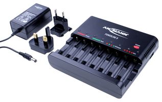 1001-0006-UK.: Battery Charger, Desktop, NiCd, NiMH, AAA, AA, EU, UK Plug