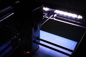 MC-I20 - Impresora 3D, Filamento 1.75mm, Capa 0.4mm, 200mm x 200mm x 200mm, 180mm/s, Tarjeta SD/USB