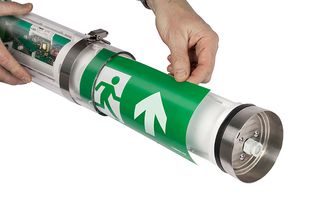 7TCA091720R0178 - Aplique de Luz, LED, Autónomo, Circular, IP68, 398 mm x 100 mm x 100 mm, 5 W