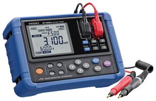 BT3554 - Comprobador de Baterías, 6V y 60V, 3mOhm a 3Ohm, con Cable de Prueba de Pin Recto 9465-10