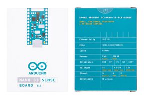 ABX00031 - PLACA NANO 33BLE SENSE, MCU CORTEX-M4F
