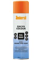 AMBERSIL GALVA COLOUR BLACK RAL 9005, 500ML