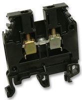 010503114: DIN Rail Mount Terminal Block, 2 Ways, 22 AWG, 10 AWG, 4 mm², Screw, 32 A