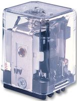 1-1393117-7 .: Power Relay, DPDT, 120 VAC, 10 A, KUP, Socket, Non Latching
