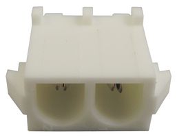 350786-1 - Conector de Pines, Vertical, Cable a Placa, 6.35 mm, 1 Filas, 2 Contactos, Montaje Pasante Recto