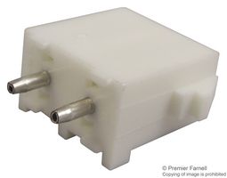 350786-1 - Conector de Pines, Vertical, Cable a Placa, 6.35 mm, 1 Filas, 2 Contactos, Montaje Pasante Recto