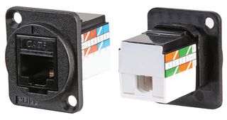 Cliff Electronic Components Cp30227 Rj45 Conn, Jack, 8P8C, 1Port, Cat6