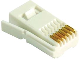 TITAN - TELEPHONE LINE PLUG, 6 WAY, 631A, PK 25 - 631/A