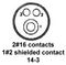 CINCH CONNECTIVITY SOLUTIONS BACC63CC14-3S6H