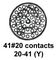 CINCH CONNECTIVITY SOLUTIONS BACC63CB20-41SN
