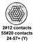 CINCH CONNECTIVITY SOLUTIONS C48-10R24Y57S7-406