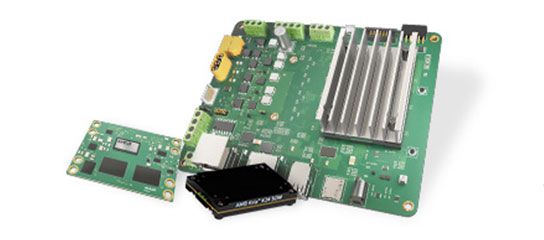 SOM Kria™ K24 y kit de inicio KD240 Kria de AMD para aplicaciones intensivas de DSP