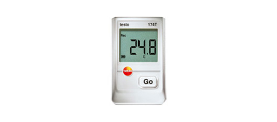 Testo 174T: mini registrador de datos