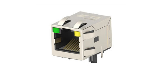 Conectores Ethernet con magnetismo integrado y PoE