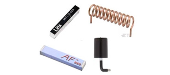 Antenas externas e integradas para vehículos