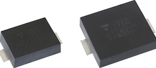 SMD Y1 Series Suppression Ceramic Capacitors