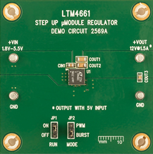 Imagen de la placa del LTM4661