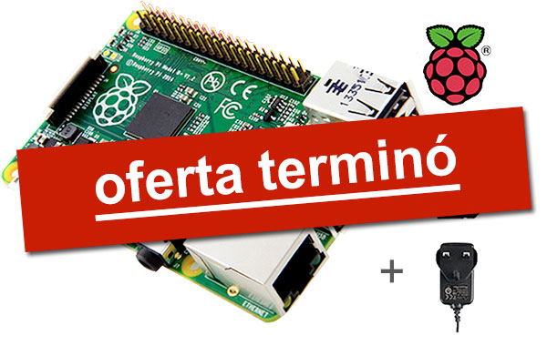 ¡Kit básico para Raspberry Pi™ Modelo B+ GRATIS!*
